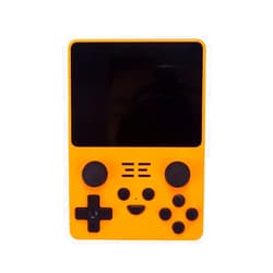 Petforu Powkiddy RGB20S Handheld Retro Game Console with Built-in Games (128G 20000 Games Yellow)