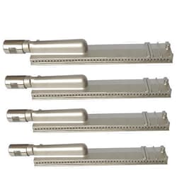 YONYO Upgrade Air Shutter Heavy Duty Cast Stainless Steel 304 Gas Grill Burner Replacement Parts Outdoor Premium Gas Grill Burner Upgrade 4PC CITSS 0