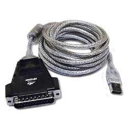 Keyspan UFT-125 USB Parallel File Transfer Cable Easy Pc to Pc Includes Software