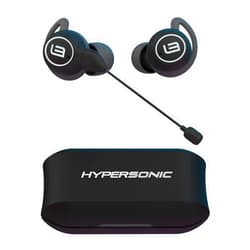 LINEARFLUX HyperSonic GAME: Ultimate Hyper Definition in-Ear Gaming Headphones (Explosive Bass, 3D Surround Sound, 10 Hours Playtime, Patented Magnetic Boom Mic, iPX6 Waterproof, Passive Noise Isolation) NEW