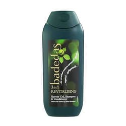 Badedas Revitalising Shower Gel, Shampoo & Conditioner 200ml (PACK OF 4)