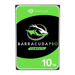 Seagate BarraCuda Pro 10TB Internal Hard Drive Performance HDD – 3.5 Inch SATA 6 Gb/s 7200 RPM 256MB Cache for Computer Desktop PC Laptop, Data Recovery – Frustration Free Packaging (ST10000DM0004)