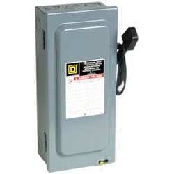 Schneider Electric Square D - D322N 60-Amp 240-Volt Three-Pole Indoor General Duty Fusible Safety Switch with Neutral