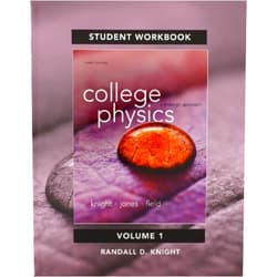 Student Workbook for College Physics: A Strategic Approach 3rd edition by Knight (Professor Emeritus), Randall D., Jones, Brian, Field (2014) Paperback