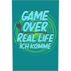 By MonVik Designs (Author) Game Over Real life I'm coming: Gaming Notebook - 120 lined pages to write thoughts, ideas and impressions |Dina5 |Funny gamer gift idea for nerds and gamblers who love their PS console and controller