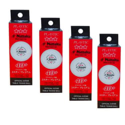 NITTAKU 3-Star Premium 40+ Table Tennis Balls