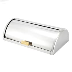 Winco Roll-Top Cover, Stainless Steel, Medium