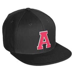 Daxton Classic Snapback White Rose A to Z Letters Flat Bill Visor Cap
