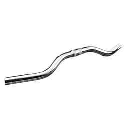 Wald 815 Low-Rise Touring Bike Handlebar (20.25-Inches Wide, Chrome, 2-Inch Rise)