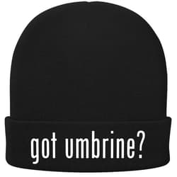 One Legging it Around got Umbrine? - Soft Adult Beanie Cap