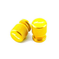 YOUCEE for Honda Hornet CB600F CB600 CB599 Goldwing Gl1800 Hornet 600 Motorcycle CNC Aluminum Wheel Tire Parts Valve Stem Caps Cover (Color : GLOD)