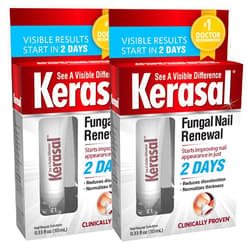 Kerasal Nail Fungal Nail Renewal Treatment 10ml (2 Pack)