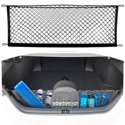TN TrunkNets Inc Trunk Envelope Style Mesh Cargo Net for Toyota Camry 2018-2022- Car Accessories - Premium Trunk Organizer and Storage - Cargo Net for Sedan - Vehicle Carrier Organizer for Toyota Camry