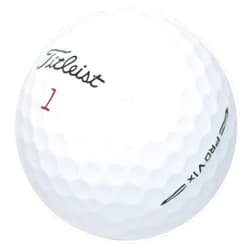 Titleist LostGolfBalls - 48 Titleist Pro V1x Golf Balls in Good Condition, 2023 Year Model, AAA Quality, Used & Recycled Used Golf Balls, Titleist ProV1x, The #1 Ball in Golf, White