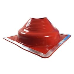 Dektite #7 (DFE207RE) Red Dektite Square High Temperature Silicone Flexible Pipe Flashing