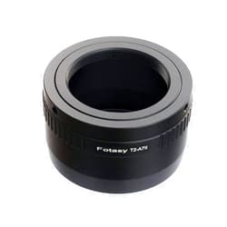 Fotasy T Mount Lens to E Mount Adapter, T2 E Mount Adapter, Emount Telescope Lens Adapter, Compatible with Sony a7 a7R a7s II III IV a9 a7c Alpha 1 a6600 a6500 a6400 a6300 a6100 a6000 a5100 ZV-E10