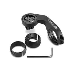 Thinvik Bike Computer Mount Bicycle Out Front Mount for Garmin Edge 1040 1030 840 830 540 530 130 Compatible with 31.8mm 25.4mm Handlebar