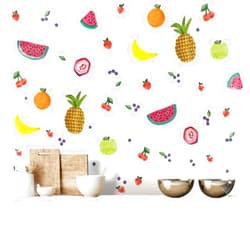 Tempaper Fruit Salad Peel and Stick Wall Decals, Multicolor