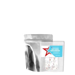 PackFreshUSA 7 Mil - Pint Seal-Top Stand Up Mylar Bags - 100cc Oxygen Absorbers - Heat Seal - Long-Term Food Storage - 100 Pack