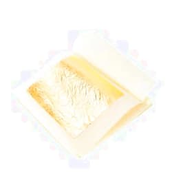 Sim gold leaf 10 sheets gold leaf pure 24k 100% 1.7x 1.7 inch edible laboratory tested