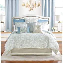 Waterford Springdale 6PC. Queen Comforter Set,Blue