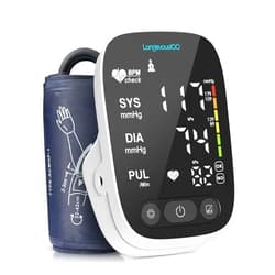 LongevousiOO Blood Pressure Monitor for Home Use, Automatic BP Machine Digital High Blood Pressure Monitors with Large Cuff 8.7