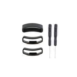 SENCATO 2-Pack Strap Fastener Rings Compatible with Suunto Core/Ambit Series, Soft Tpu Rubber 24mm Replacement Watch Band Loop/Holder/Retainer