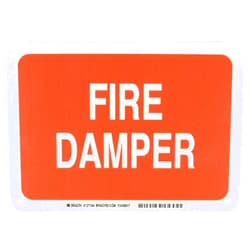 Brady 127194 Fire Safety Sign, Legend 