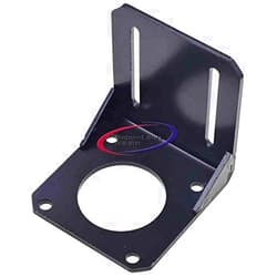 Reland Sun Stepper Motor Bracket Black Stainless Steel Mounting Bracket Holder Rack for 57 NEMA23 Stepper Motor