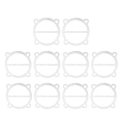 Walfront 10Pcs Cylinder Head Gasket Aluminum Air Pump Sealing Plate Replacement for 65mm Diameter Air Compressor Cylinder