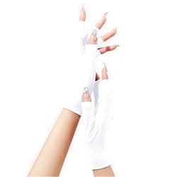 Sodknow UV Gloves for Gel Nail Lamp, Professional UPF50+ UV Protection Gloves for Manicures, Nail Art Skin Care Anti UV