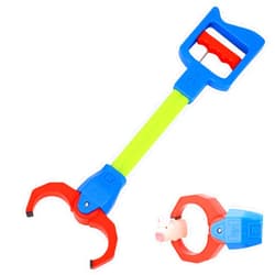 Tbest Hand Grabber Toy,Kids Claw Grabbing Pick Up Toys, Flexible Robot Arm Tool for Easy Picking & Grabbing,Garbage Picker Toy for Boys & Girls(Green)