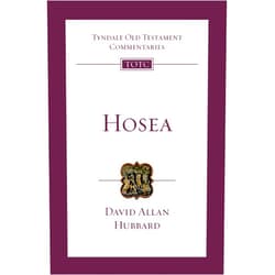 David Allan Hubbard Hosea: An Introduction and Commentary (Volume 24) (Tyndale Old Testament Commentaries)
