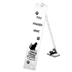 Gajfdns Cute Cat Book Mark for Reading Women Funny Cat Gifts for Cats Lover Gifts for Reader Bookworm Bookish Gift for Book Lover Gift for Cats Mom Dad Present for Pet Lover Reading Accessories