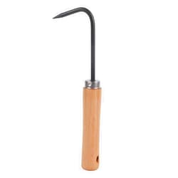 Jinshining Black 250mm Horticultural Weeding Hook Single Claw Root Hook Bonsai Root Hook Garden Hook Single Claw Root for Digging, Weeding, Loosening，Hand Tools，Manual Weeders