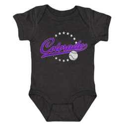 Xtreme Apparrel Retro Vintage Style Kid's Bodysuit for Baseball Fans