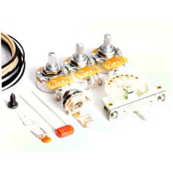 ToneShaper Guitar Wiring Kit, For Fender Stratocaster, SSS2 (Modern Wiring)