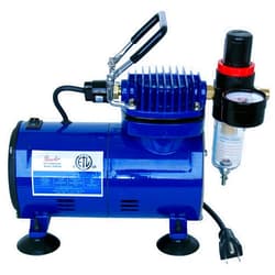 Paasche D500SR 1/5 HP Compressor with Regulator and Moisture Trap
