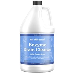 Vine Homecare Drain Cleaner - Professional-Grade Enzyme Drain Clog Cleaner - Clears and Prevents Clogs and Eliminates Odors - For Use with Showers, Sinks, Sump Pumps, and RVs - Fresh Ocean Scent