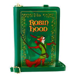 Loungefly Disney Robin Hood Book Convertible Crossbody