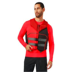 Sea-Doo Freedom Adult Unisex PFD/Life Jacket (Ecoprene) 285980, Lava Red