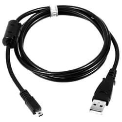 MaxLLTo 5ft Long USB Data+Battery Charging Cable/Cord/Lead for Fujifilm Camera Finepix XP60 XP65
