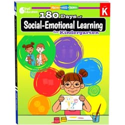 Jodene Smith,Brenda Van Dixhorn 180 Days™: Social-Emotional Learning for Kindergarten Practice Workbook for Classroom and Home, Cool and Fun Practice Created by Teachers (180 Days of Practice)