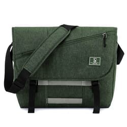 OIWAS Laptop Messenger Bag for Men Crossbody 15.6 Inch Satchel Bags Briefcase Shoulder Bag Work Travel Women Green