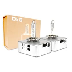 GenXenon D5S 35W Xenon HID 6000K White Replacement Headlight Light Bulbs, 2 Pack