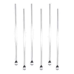 SUPVOX 6pcs Stainless Steel Ear Pick Metal Ear Spoon Ear Wax Curette Ear Cleaner Tool Earwax Removal Kit