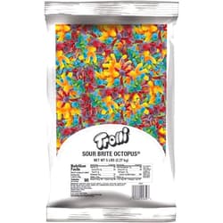 Trolli Sour Brite Octopus, 5 LB Resealable Bulk Sour Gummy Bag 5 Pound (Pack of 1) Candy