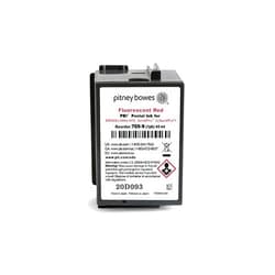 Pitney Bowes 765-9 Ink Cartridge for SendPro C Auto, DM300C™ & DM400C™ Series, Red Ink, 45 ml
