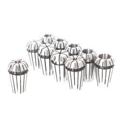 findmall 10Pcs ER16 Accuracy Spring Collet Set 1-10mm for CNC Milling Lathe Tool and Work-Holding Engraving Machine