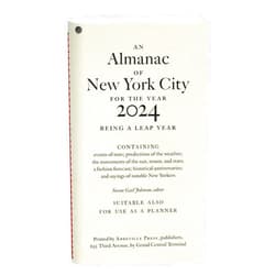 By Susan Gail Johnson (Editor) An Almanac of New York City for the Year 2024